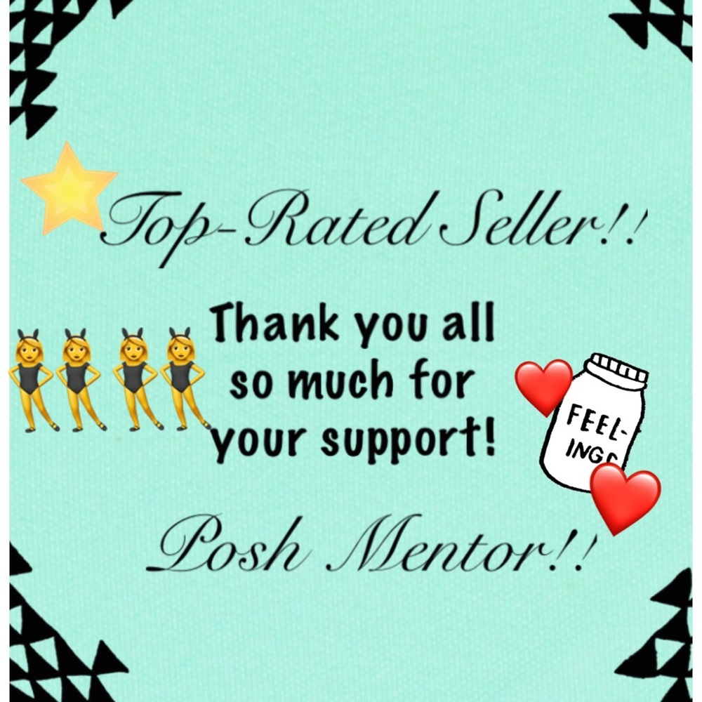 ❤️🎉🎉TOP RATED SELLER & POSH MENTOR🎉🎉❤️
